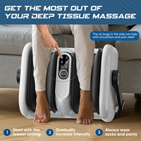 TODO-masseur portable japonais de compression de rouleau de pétrissage profond électrique Shiatsu pour pieds et mollets