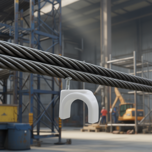 Clips para cables de 12 mm, 100 piezas para sujetar cables de acero - Product Image 2