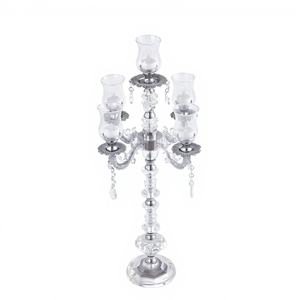 SMOOTH En gros Chandelier en acrylique à longue tige pour mariage avec design miroir 118cm - Product Image 1