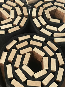 Paneles Acústicos <span class=keywords><strong>Catalin</strong></span> Modernos de MDF con Revestimiento de Madera de Nogal, Absorbentes de Sonido, 90% de Reducción de Ruido, para Decoración de Interiores de KTV, Resistentes al Fuego - Product Image 2