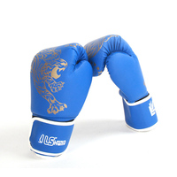 Gants de boxe en cuir avec logo personnalisé, vente en gros