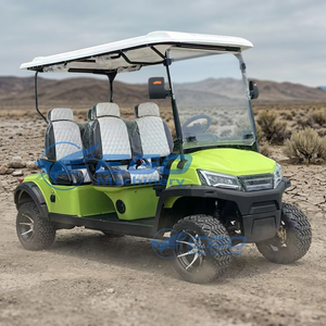 Voiture de golf électrique 4 places à bas prix pour la vente en gros par le fabricant, véhicule de tourisme électrique, chariot de golf électrique, transport spécial - Product Image 3