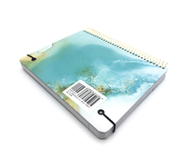 Fabrik direkte benutzer definierte Größe a4a5a6 Spiral Kraft Notizbuch Bindung Journal Draht Spule Spiral druck Notizbuch für Studenten