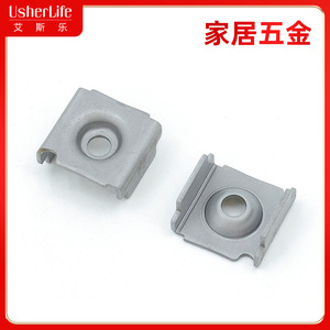 Support de fixation pour quincaillerie, épaisseur 5 mm, en acier inoxydable poli, non standard, pour meubles de maison - Product Image 4