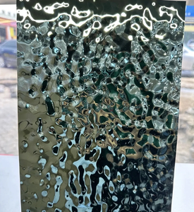 ASTM 201 304 Water Ripple Stainless <strong>Steel</strong> Sheet Wall for Wall Decoration Customized Color - Product Image 5