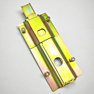 Hm3118 4-बोल्ट टोगल लैच जस्ता-प्लेटेड आयरन सिलेंडर लॉक डोर कार्टन में पैक हार्डवेयर के साथ - Product Image 2