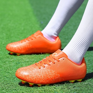 Zapatos de fútbol para competiciones y actividades deportivas, para jóvenes, hombres y mujeres, para cancha de césped, entrenamiento, con tacos cortos y largos. - Product Image 5