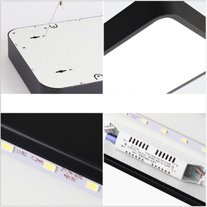 1200 mét liên tục nhôm hồ sơ <span class=keywords><strong>LED</strong></span> Backlit bảng điều chỉnh ánh sáng 28 Wát 36 Wát văn phòng tuyến tính ánh sáng bị đình chỉ <span class=keywords><strong>LED</strong></span> Batten - Product Image 2