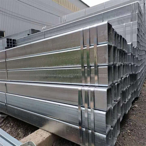 Profil en <span class=keywords><strong>acier</strong></span> doux Q235 ASTM A500 Tube carré galvanisé personnalisé <span class=keywords><strong>50x50</strong></span> 75x75 100x100 tailles soudage ERW 6m 12m - Product Image 6