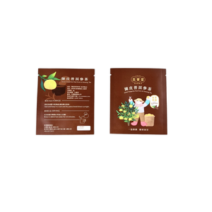 Tùy chỉnh duy nhất phục vụ resealable PE kraft giấy bao bì cấp thực phẩm cho lá lỏng lẻo trà Sachets với nước mắt notch và bộ lọc - Product Image 3