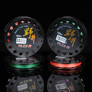 Noi – ligne de pêche tressée, 100M, 9 brins, ligne PE haute résistance pour la pêche en mer, vert, orange, gris - Product Image 4