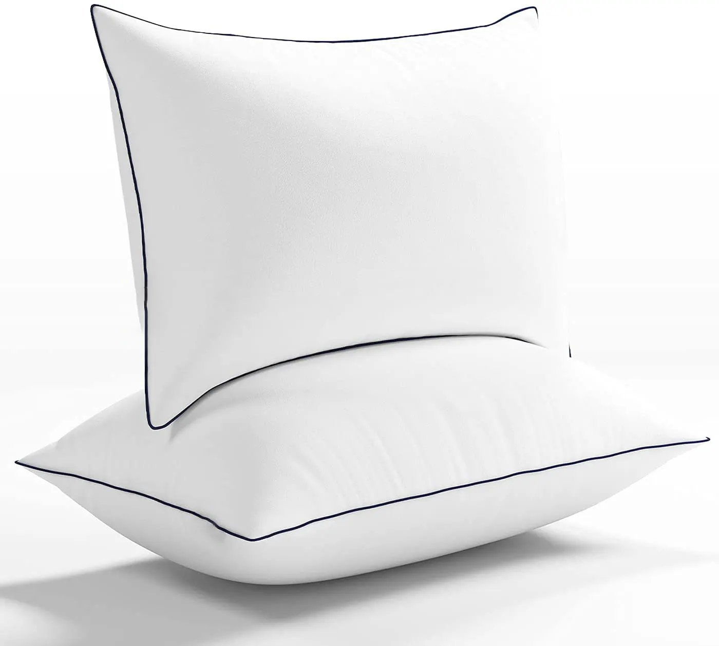 Oreiller de lit en microfibre blanc alternatif pour hôtel