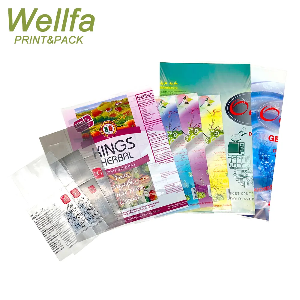 Custom Print Plastic Heat Wrap Packaging Pet Pvc Sleeves Cans Label Glass Bottle Sleeve Wraps Soft Touch Shrink Film