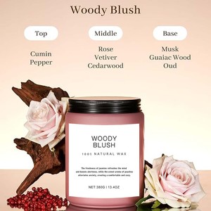 FRHY Luxurious Handmade Soy Wax <strong>Candles</strong> Indoor Aromatic Essential Oil Aromatherapy Environmentally Friendly Scented <strong>Candles</strong> - Product Image 3