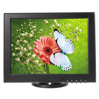 Monitor LCD Cuadrado de 12 Pulgadas con Soporte Estable y Calidad Estable, Monitor de TV LED TFT Super Color