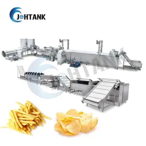 Línea de producción de Chips de patatas fritas, totalmente automática, precio de fábrica