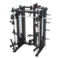 Xinrui Machine Smith multifonctionnelle, rack de musculation tout-en-un, équipement de fitness pour la musculation à domicile