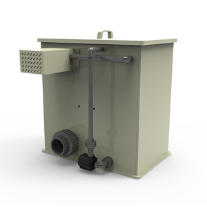 Sistema di filtrazione <span class=keywords><strong>a</strong></span> tamburo per laghetto Koi con lavaggio automatico in rete di acciaio inossidabile - Product Image 3