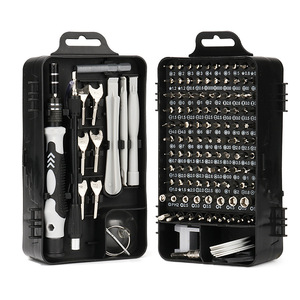Mobile Phone Repair Tool <b>Set</b> 135 In 1 Carbon Steel <b>Screwdriver</b> With Magnetic <b>Bits</b> For Watch And Digital Device Fixing - Product Image 5