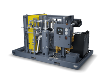 Compresseur d'air Atlas Copco B4-41 1000 Psi sur châssis, diesel, portable, pour location sur plateforme offshore