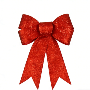 Noeuds <span class=keywords><strong>de</strong></span> Noël <span class=keywords><strong>de</strong></span> 15 cm avec nœuds craquelés or, argent, rouge pour la décoration <span class=keywords><strong>de</strong></span> l'arbre <span class=keywords><strong>de</strong></span> Noël, l'emballage <span class=keywords><strong>de</strong></span> cadeaux, le Nouvel An et les fêtes - Product Image 5