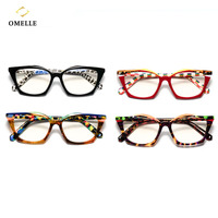CR8624 Nuevo modelo de acetato de color Unisex Moda e individualidad Marco de Anteojos