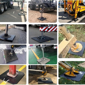 מייצב העגור נייד ג 'ק רפידות פוליאתילן מיועד עגורנים משאית פלסטיק מוצר פלסטיק - Product Image 3