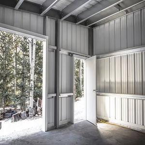 Estructura de Acero Modular para Portales, Almacén Industrial Ligero Prefabricado para Construcción, Estándar GB, Aislado, Tipo Sándwich - Product Image 3