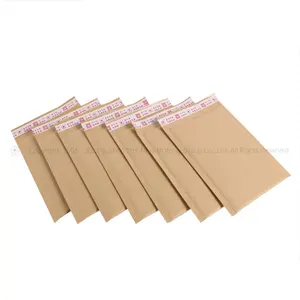 120*180 + 40 мм крафт-бумага Пузырьковые почтовые конверты с мягкой подкладкой коричневые Пузырьковые почтовые пакеты
