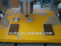 Kit de routeur CNC de table SD8070 DIY avec broche de 1,5 kW, système d'aspiration à rainures en T, GRBL open source pour gravure 3D et fraisage de PCB