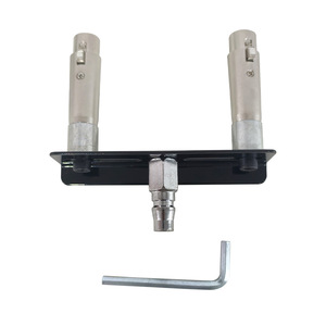 Connecteur double fourche spécial pour femmes, adaptateur double prise métallique, pour le commerce extérieur, direct usine transfrontalière - Product Image 4