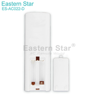 Télécommande de climatisation ES-AC022-D NOUVELLE en ABS et silicone pour LG AKB75215401 AKB74955605 Télécommande de climatisation infrarouge 18 touches