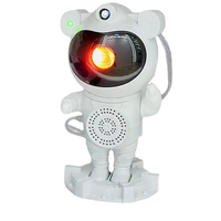 Projecteur Galaxie Étoiles et Lune Moderne avec Haut-parleur LED Coloré, Télécommande, Minuteur, Rechargeable USB, Garantie 2 Ans, pour Chambre à Coucher
