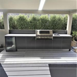 Cuisine d'extérieur européenne résistante aux chocs, fraîche au toucher, <span class=keywords><strong>en</strong></span> acier inoxydable, pour patio, villa, <span class=keywords><strong>jardin</strong></span> extérieur - Product Image 2