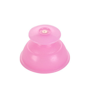 Ventouse en silicone 4,5 cm x 6,5 cm pour massage corporel, ventouse à vide en caoutchouc, équipement de beauté domestique - Product Image 1