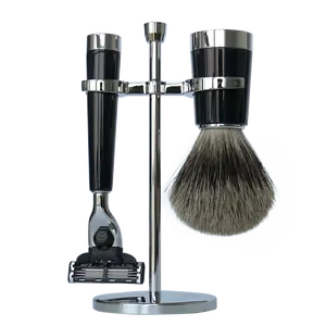 5-Blades Compatible Pure Badger 3-Piece Shave Set