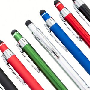 High Quality Custom Logo Rubber Coated Metal Ballpoint <b>Pen</b> Promotion Gift Soft Touch with Multi-<b>Color</b> for Business and School - Product Image 4
