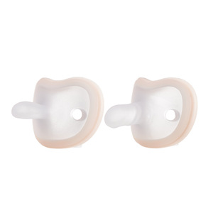 Sucette pour bébé nouveau-né, design ultra-doux, sensation de sein maternel, silicone, utilisation nocturne, forme de <span class=keywords><strong>tétine</strong></span> plate, aide au sevrage, apaisement du sommeil, 0-12 mois - Product Image 1