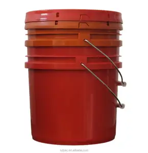 65Mil 2 gallon bucket Multi-Purpose HDPE/PP New Material 8L Paint Storage Vessel
