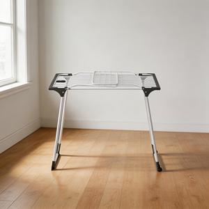 Stendibiancheria verticale estesa personalizzabile stendibiancheria pieghevole multifunzionale in metallo portasciugamani per la casa - Product Image 5