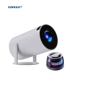 Topleo chiếu đầu ánh sáng với đôi mắt thông minh xách tay mini màn hình 3D Hologram Laser Ánh sáng máy chiếu đứng