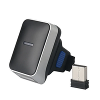 DI9010 Portable QR Barcode Scanner 1D Mini Sans Fil 2.4G Bluetooth 2D Portable Doigt Barcode Lecteur pour Entrepôt Supermarché