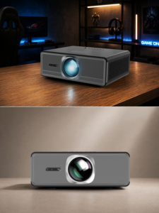 โปรเจคเตอร์ P3000 สำหรับขายส่ง โปรเจคเตอร์ LED สมาร์ทโฮมซีเนม่า รองรับ Netflix, AirPlay และ <span class=keywords><strong>Chromecast</strong></span>, โปรเจคเตอร์ 4K - Product Image 4