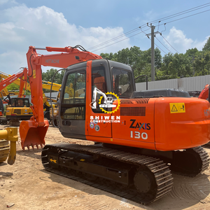 Excavatrice Hitachi ZX130 d'occasion Offre Spéciale bon état Original Hitachi ZX130-5 ZX120 EX120 Zaxis 120 130 Isuzu Engine Gearbox - Product Image 3