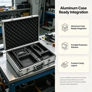High Impact Resistant Custom EVA EPE <b>Foam</b> Tray CNC Precision Cutting Buffer Insert Packaging Tray - Product Image 4