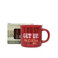 Mug à café en céramique rslee factory 2026, mug à café en verre, mug de camping à sublimation