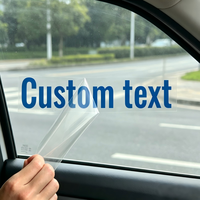 Hot Sale Custom UV Transfer Stickers Waterproof 3D Embossed Clear Vinyl Scratch-Resistant Permanent Adhesive Label for Glass