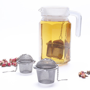 Venta directa de fábrica de colador de té en forma de barril de acero inoxidable 304, filtro para salmuera, cesta para especias y filtro de condimentos tipo barril. - Product Image 2