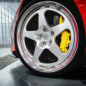 Jantes en alliage d'aluminium forgé 2 pièces 18-23 pouces 5x112 5x114.3 5x120 compatibles avec Porsche 911 Mercedes AMG BMW Audi <span class=keywords><strong>Ferrari</strong></span> sur mesure - Product Image 1