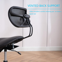 Correction de la posture assise à genoux Profitez d'une chaise de bureau Chaise en maille réglable ergonomique pour le bureau